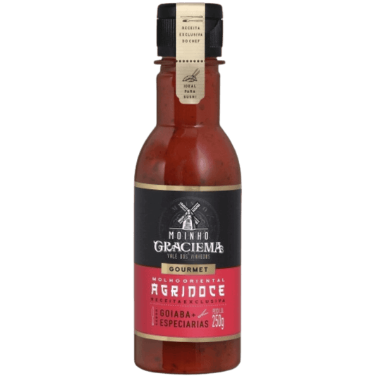Moinho Graciema Molho Agridoce Goiaba Especiarias 250g - Moinho Graciema - Espumantes do Sul