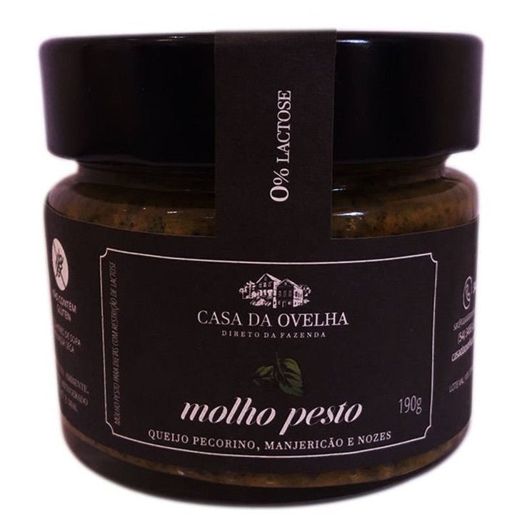 Molho Pesto com Nozes Casa da Ovelha 120g - Molho - Espumantes do Sul