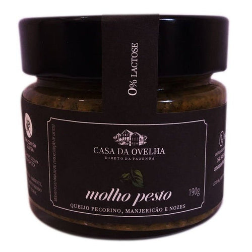 Molho Pesto com Nozes Casa da Ovelha 120g - Molho - Espumantes do Sul