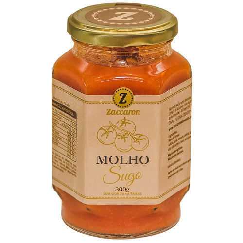 Molho Sugo Zaccaron 300g - Zaccaron - Espumantes do Sul