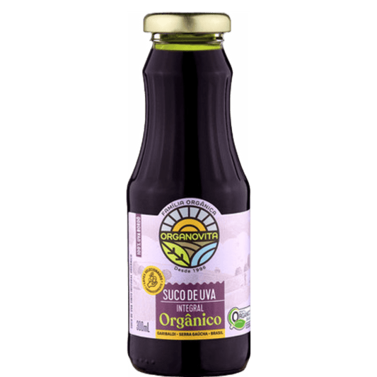 Organovita Suco de Uva Integral Bordô 300ml - Organovita - Espumantes do Sul