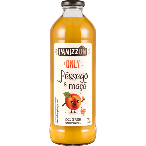 Panizzon Only Suco de Pêssego e Maçã Integral 910ml - Panizzon - Espumantes do Sul