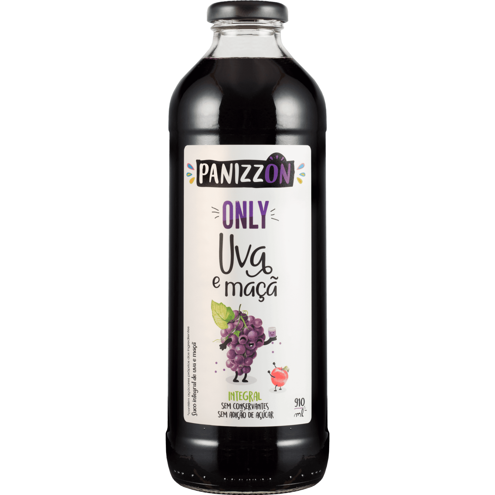 Panizzon Only Suco de Uva e Maçã Integral 910ml - Panizzon - Espumantes do Sul