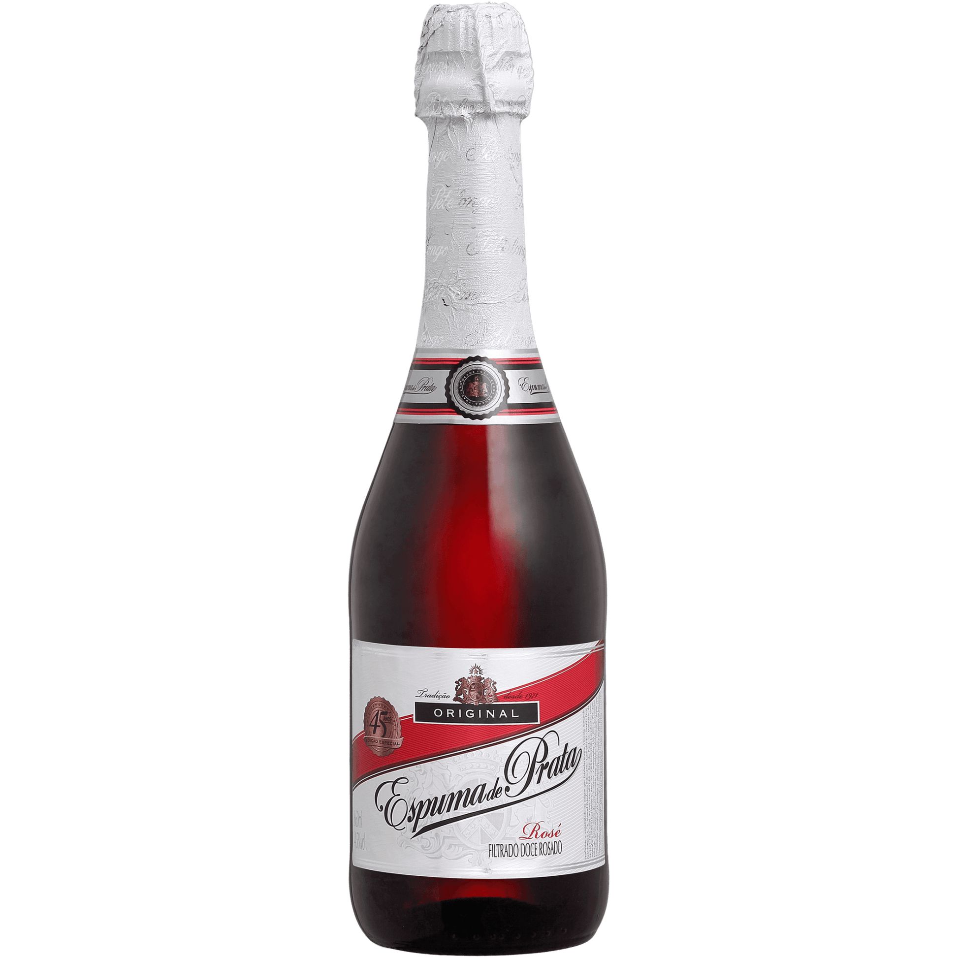 Peterlongo Espuma de Prata Filtrado Doce Rosé - Peterlongo - Espumantes do Sul