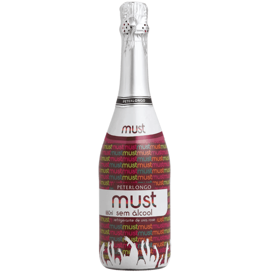 Peterlongo Must Sem Álcool Filtrado Doce Rosé - Peterlongo - Espumantes do Sul
