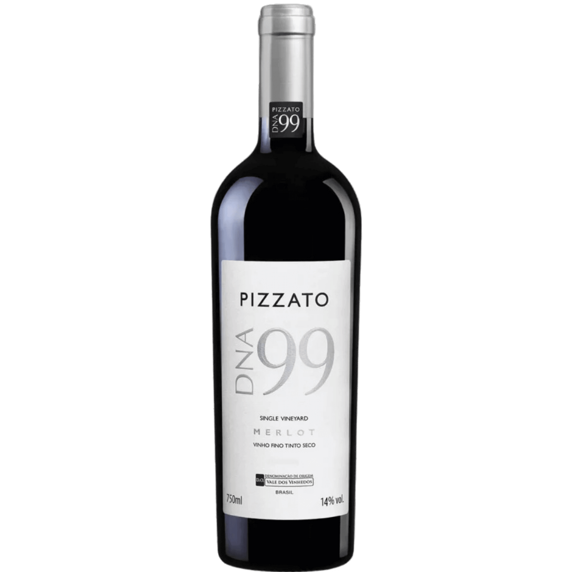 Pizzato DNA 99 Single Vineyard Merlot 2020 - Pizzato - Espumantes do Sul