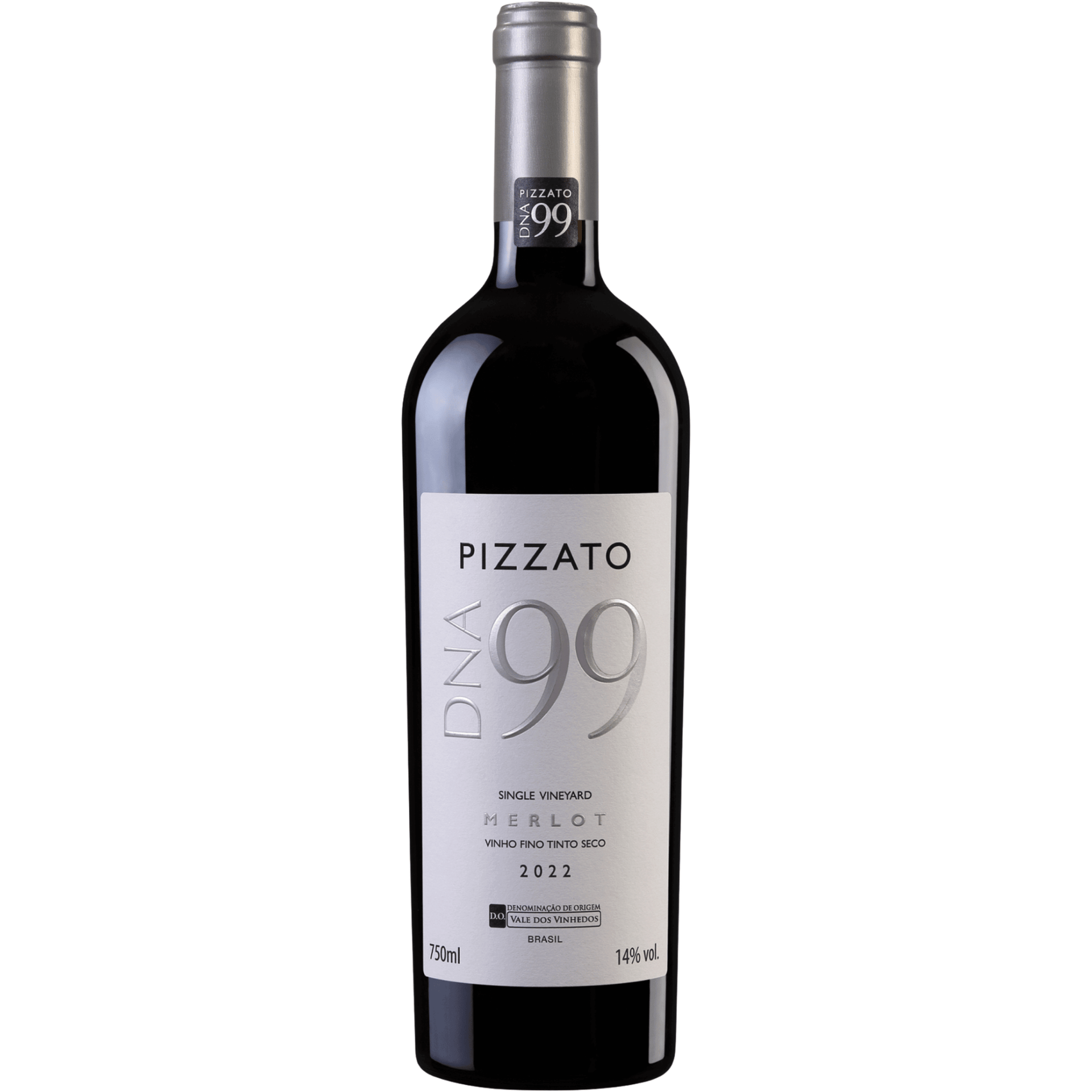 Pizzato DNA 99 Single Vineyard Merlot 2022 - Pizzato - Disponível