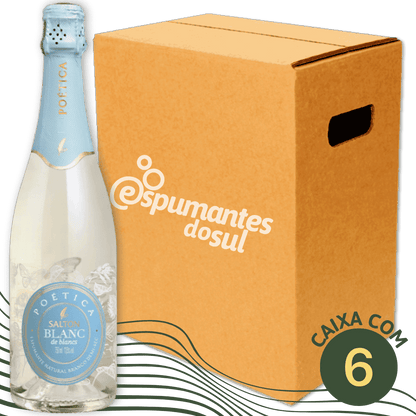 Salton Poética Espumante Demi Sec - Caixa com 6 - Salton - Espumantes do Sul
