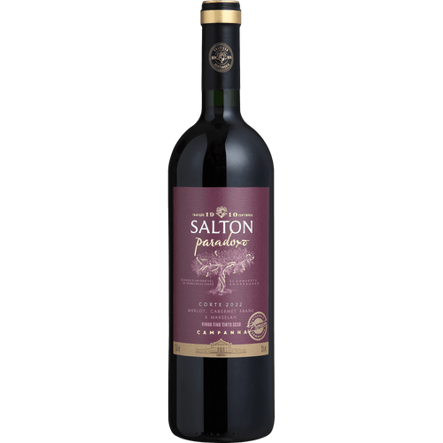 Salton Vinho Paradoxo Merlot, Cabernet Franc e Marselan - Salton - Espumantes do Sul