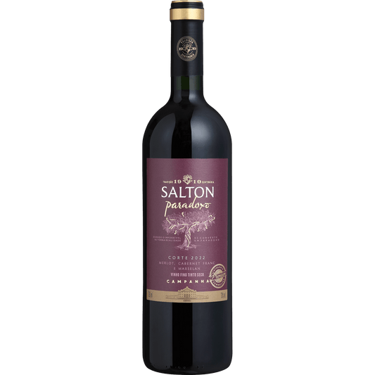 Salton Vinho Paradoxo Merlot, Cabernet Franc e Marselan - Salton - Espumantes do Sul
