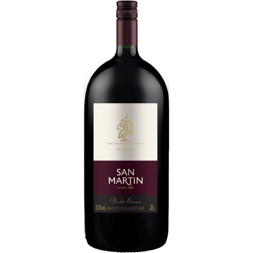 San Martin Bordô Suave 2L - San Martin - Espumantes do Sul