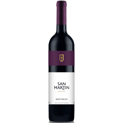 San Martin Merlot Demi Sec - San Martin - Espumantes do Sul