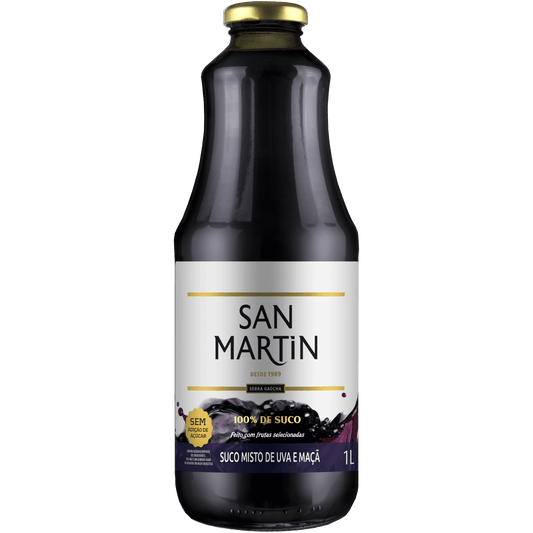 San Martin Suco de Uva e Maçã 1L - San Martin - Espumantes do Sul