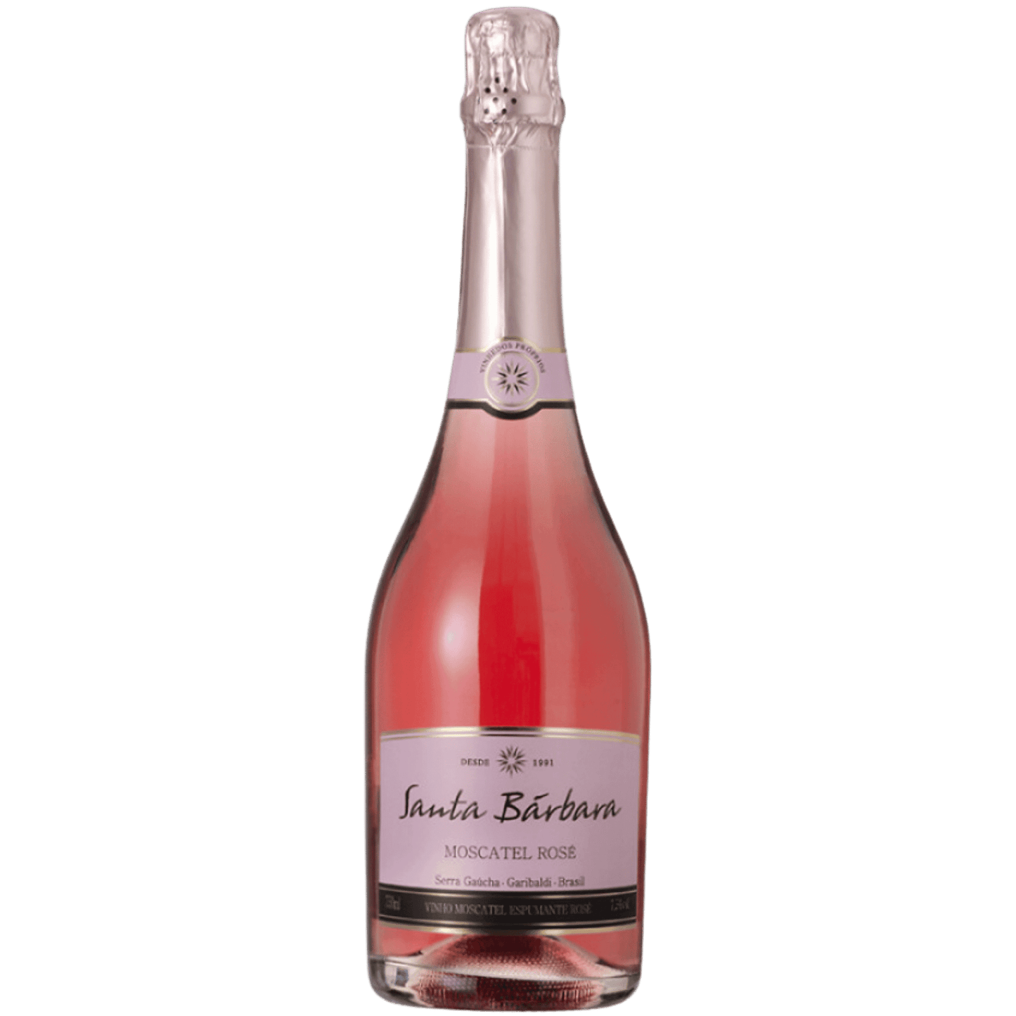 Santa Bárbara Espumante Moscatel Rosé - Santa Bárbara - Espumantes do Sul