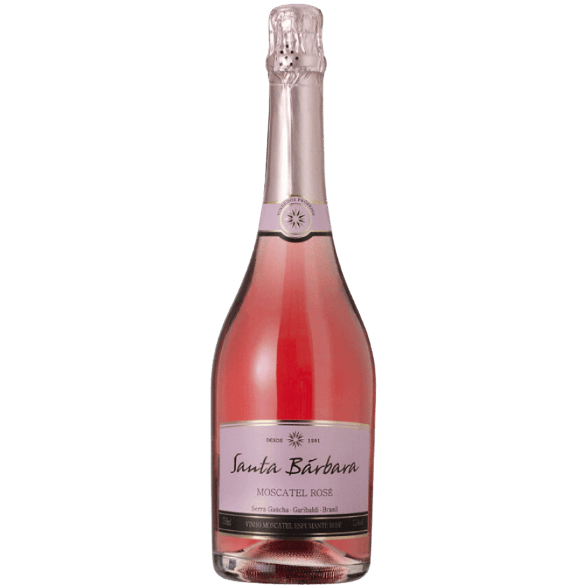 Santa Bárbara Espumante Moscatel Rosé - Santa Bárbara - Espumantes do Sul
