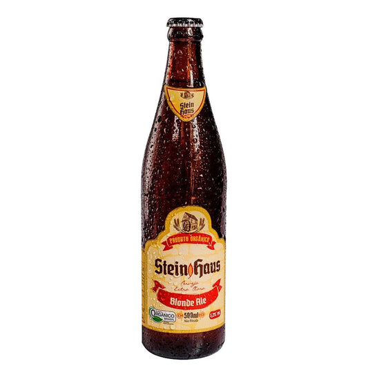 SteinHaus Cerveja Orgânica Blonde Ale - SteinHaus - Espumantes do Sul