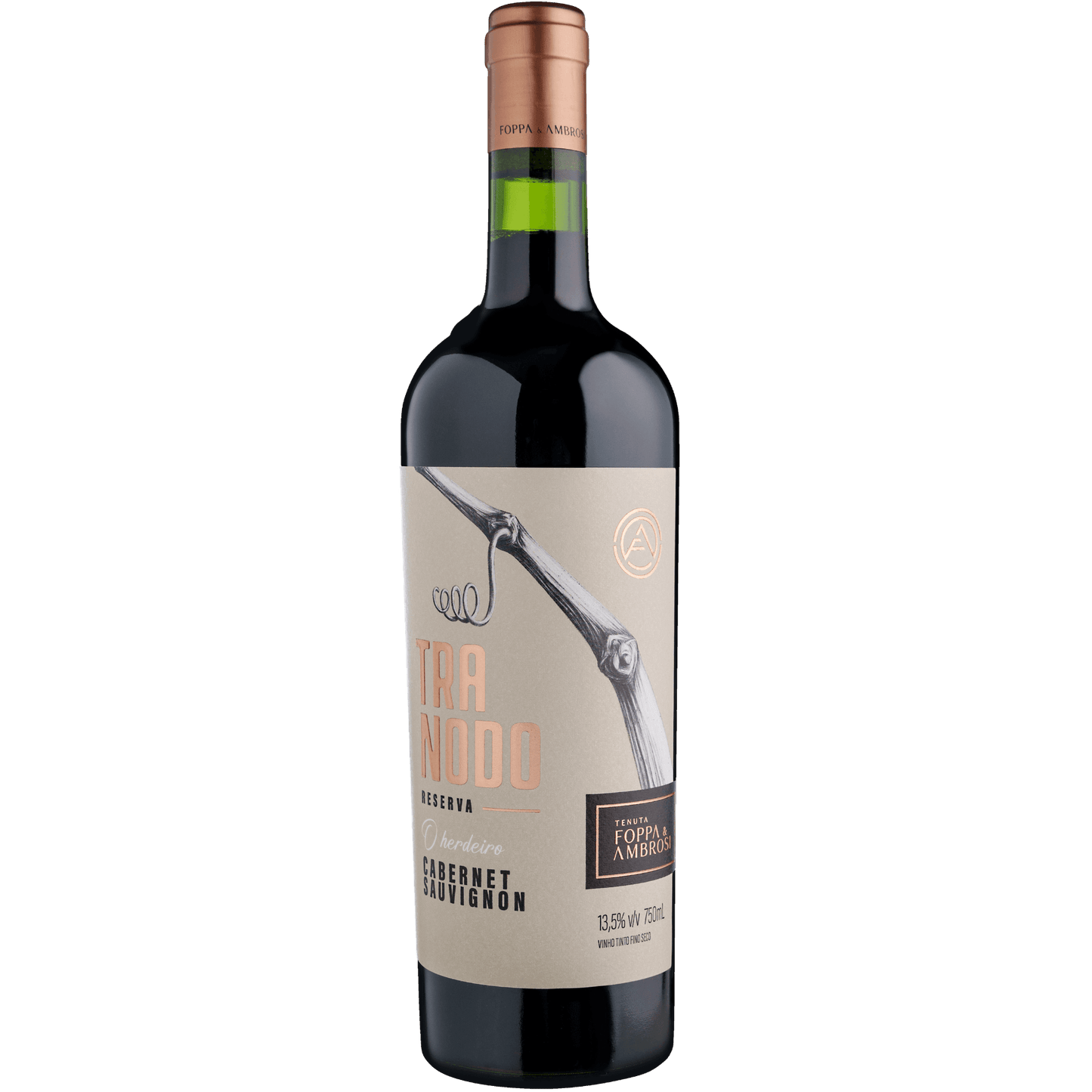 Tenuta Foppa & Ambrosi Tra Nodo Reserva O Herdeiro Cabernet Sauvignon - Tenuta Foppa & Ambrosi - Espumantes do Sul