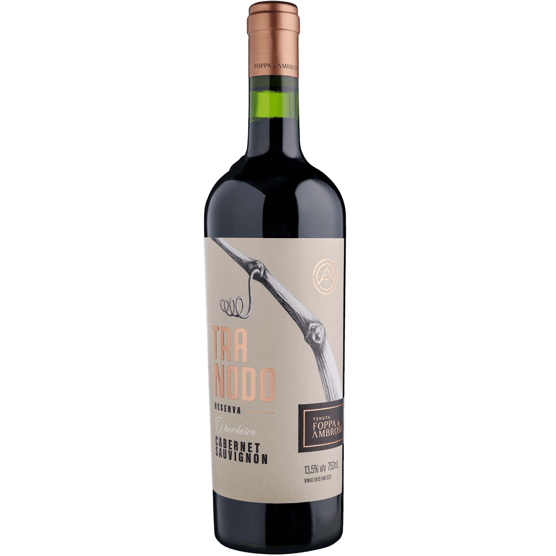 Tenuta Foppa & Ambrosi Tra Nodo Reserva O Herdeiro Cabernet Sauvignon - Tenuta Foppa & Ambrosi - Espumantes do Sul