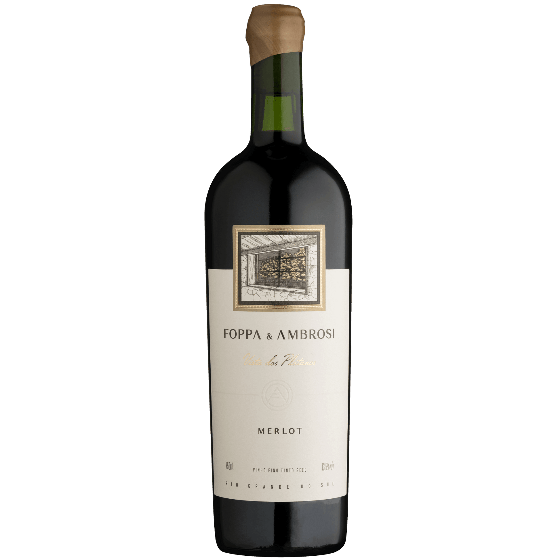 Tenuta Foppa & Ambrosi Vista dos Plátanos Merlot - Tenuta Foppa & Ambrosi - Espumantes do Sul