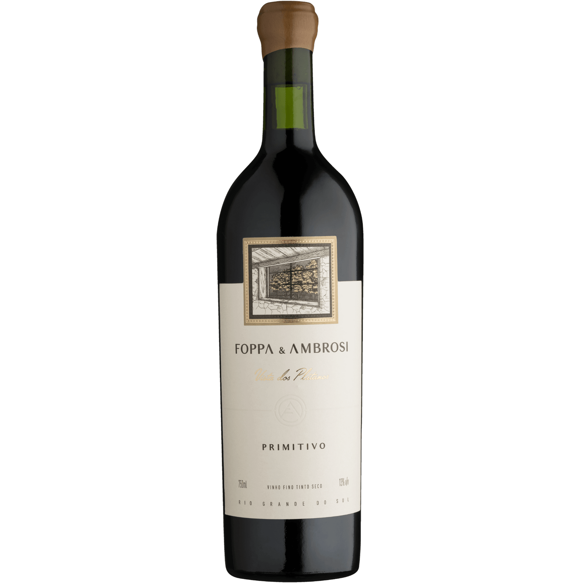Tenuta Foppa & Ambrosi Vista dos Plátanos Primitivo - Tenuta Foppa & Ambrosi - Espumantes do Sul