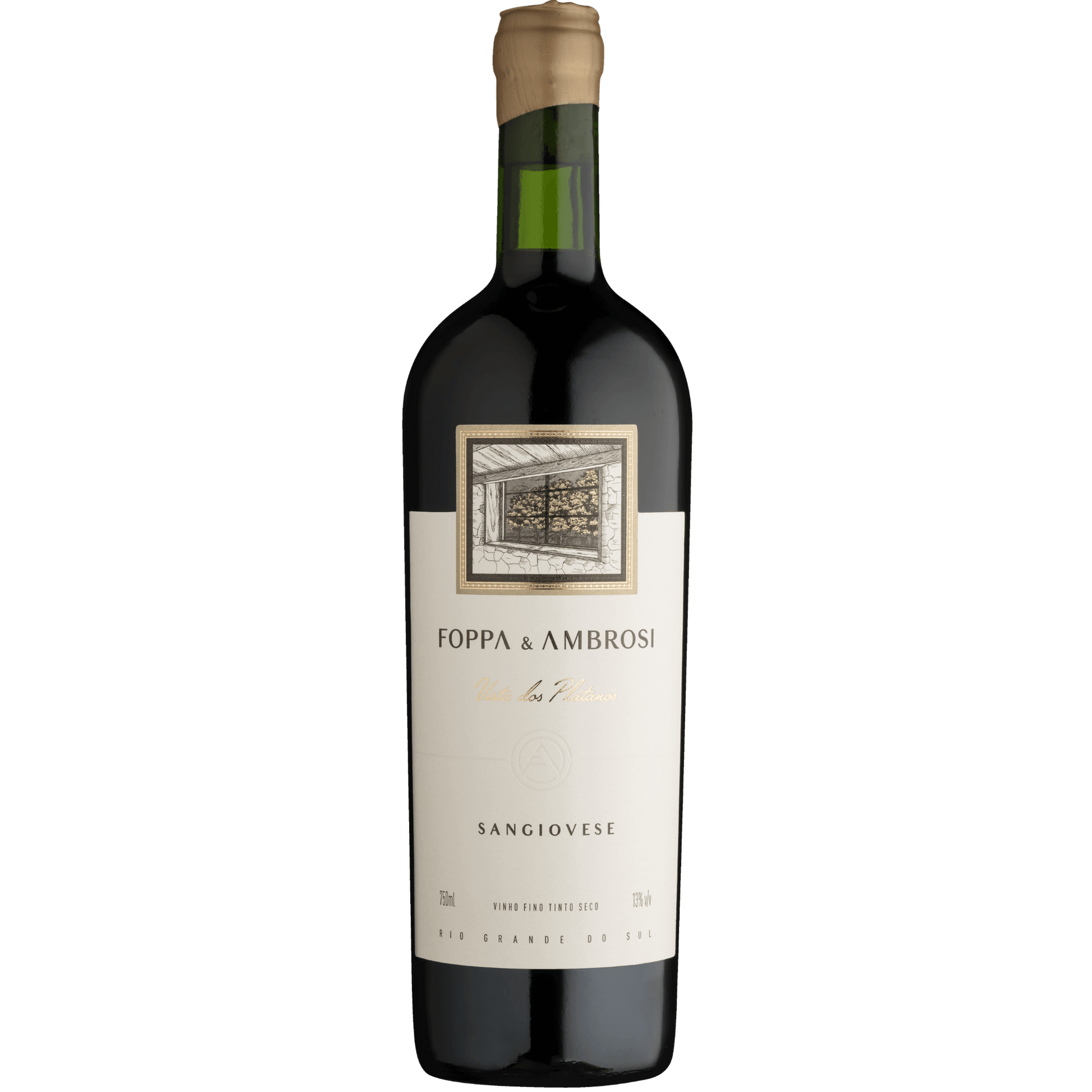 Tenuta Foppa & Ambrosi Vista dos Plátanos Sangiovese - Tenuta Foppa & Ambrosi - Espumantes do Sul