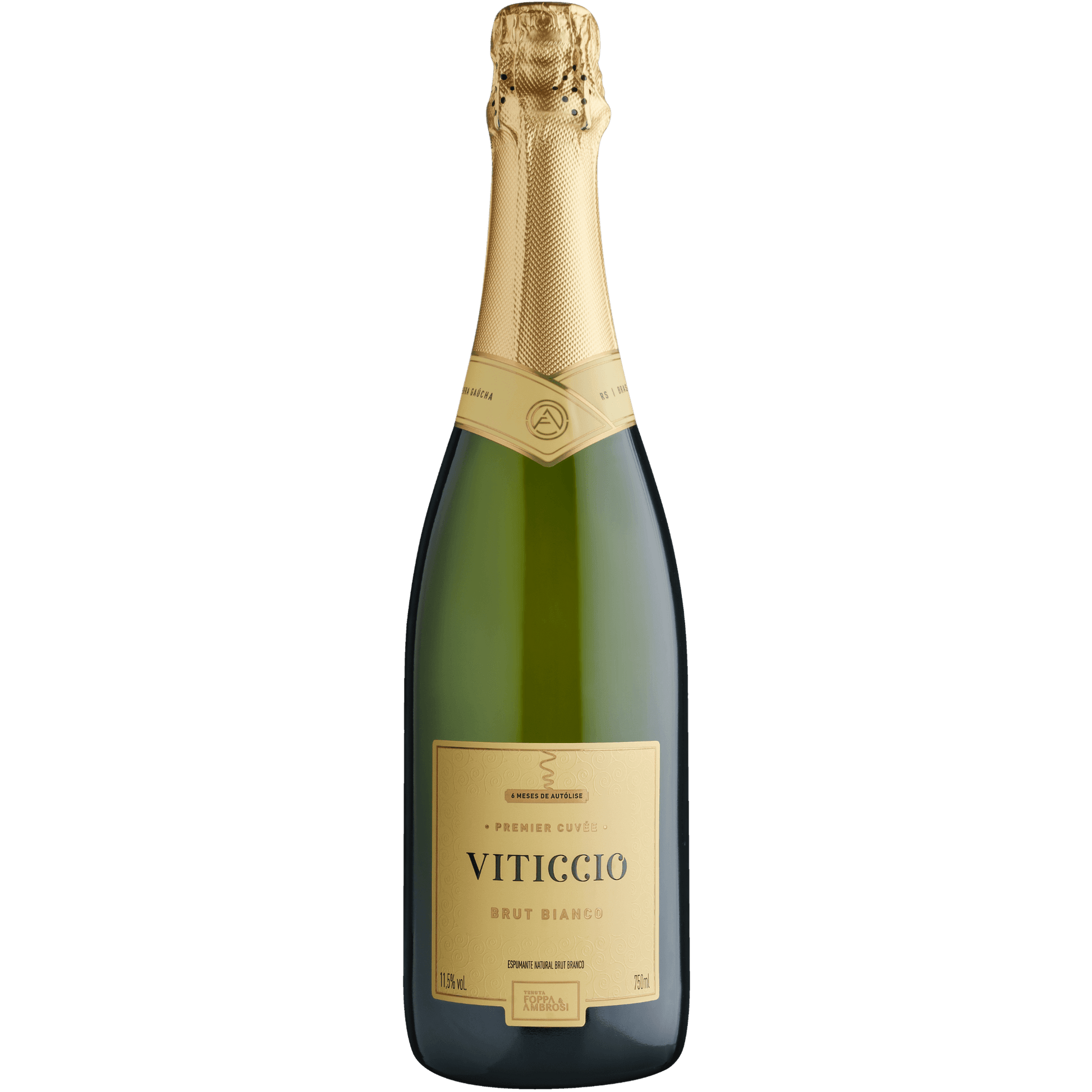 Tenuta Foppa & Ambrosi Viticcio Espumante Brut - Tenuta Foppa & Ambrosi - Espumantes do Sul