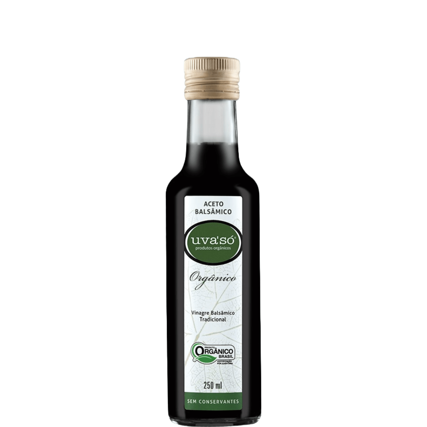 Uva'Só Vinagre Balsâmico Orgânico Tradicional 250ml - Uva'Só - Espumantes do Sul