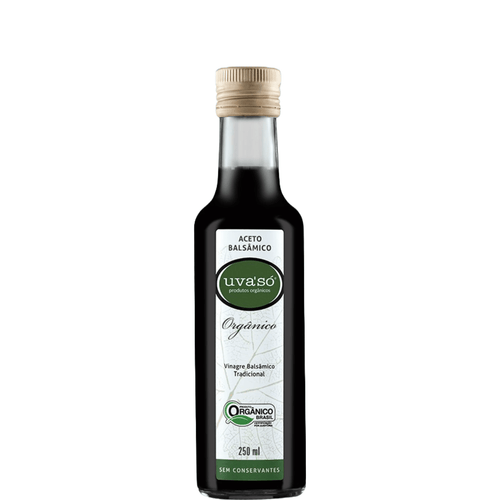 Uva'Só Vinagre Balsâmico Orgânico Tradicional 250ml - Uva'Só - Espumantes do Sul