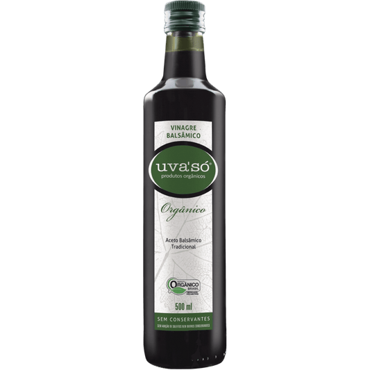 Uva'Só Vinagre Balsâmico Orgânico Tradicional 500ml - Uva'Só - Espumantes do Sul