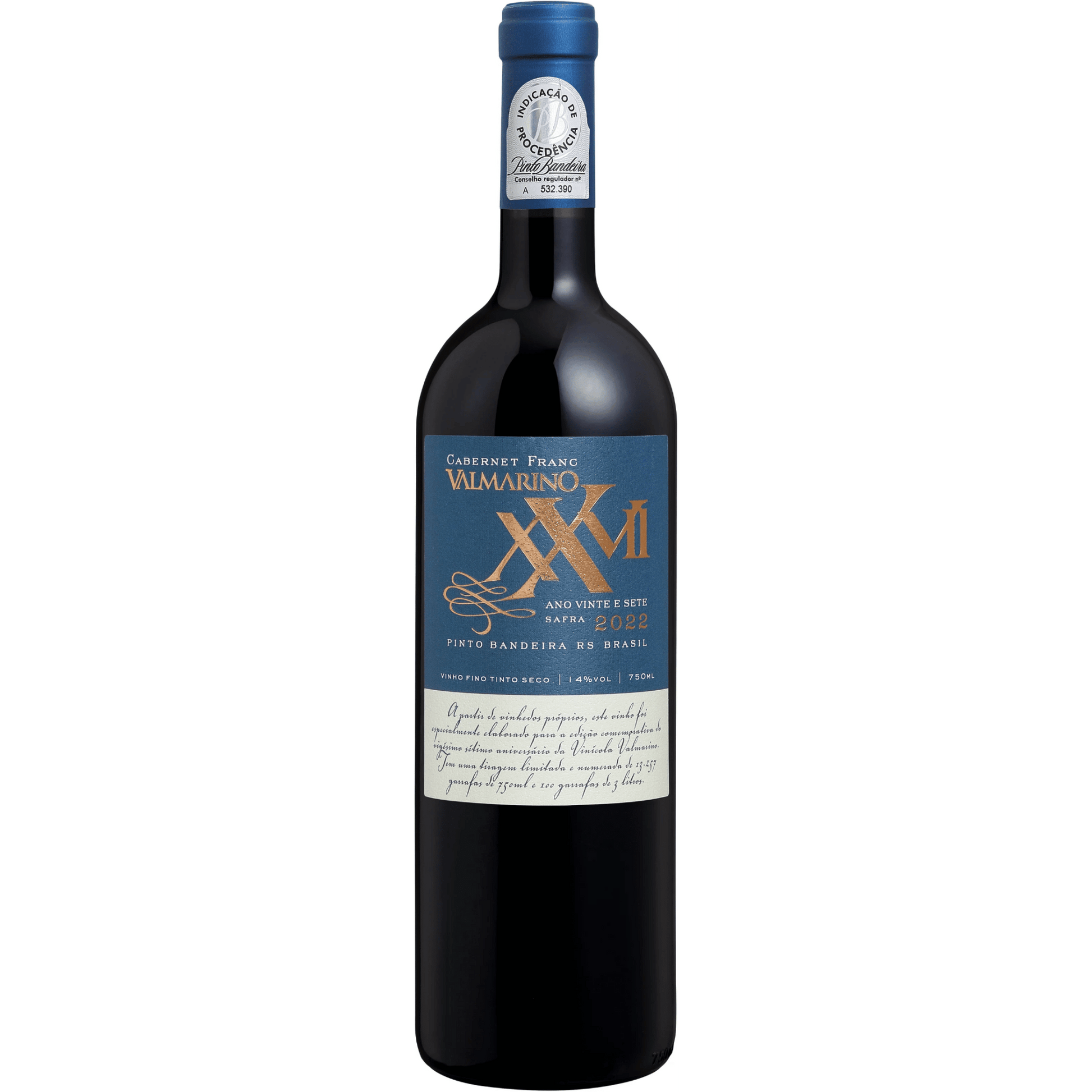 Valmarino Cabernet Franc XXVII - Valmarino - Espumantes do Sul