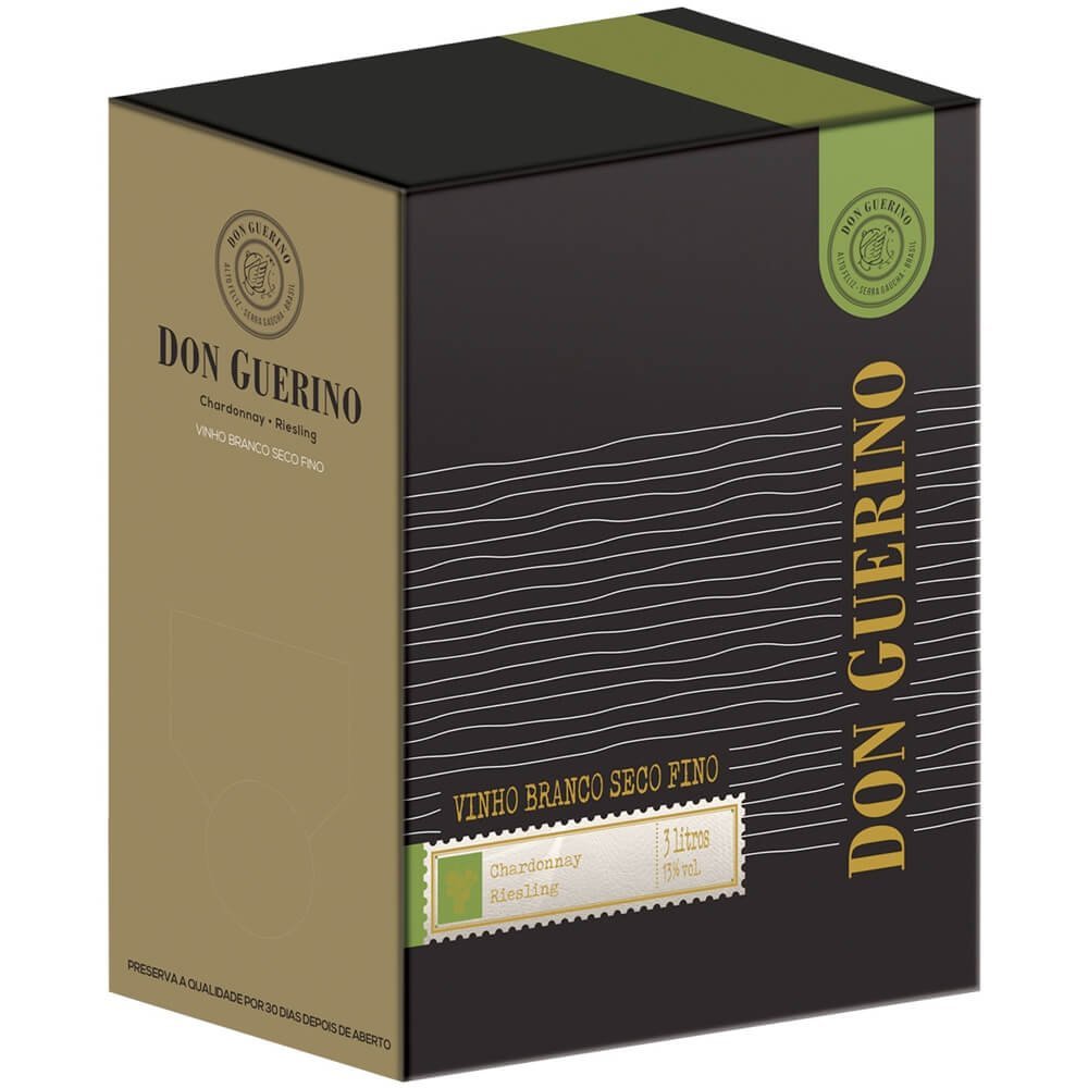 Vinho Branco Seco Assemblage Don Guerino Bag in Box 3L - Don Guerino - Espumantes do Sul