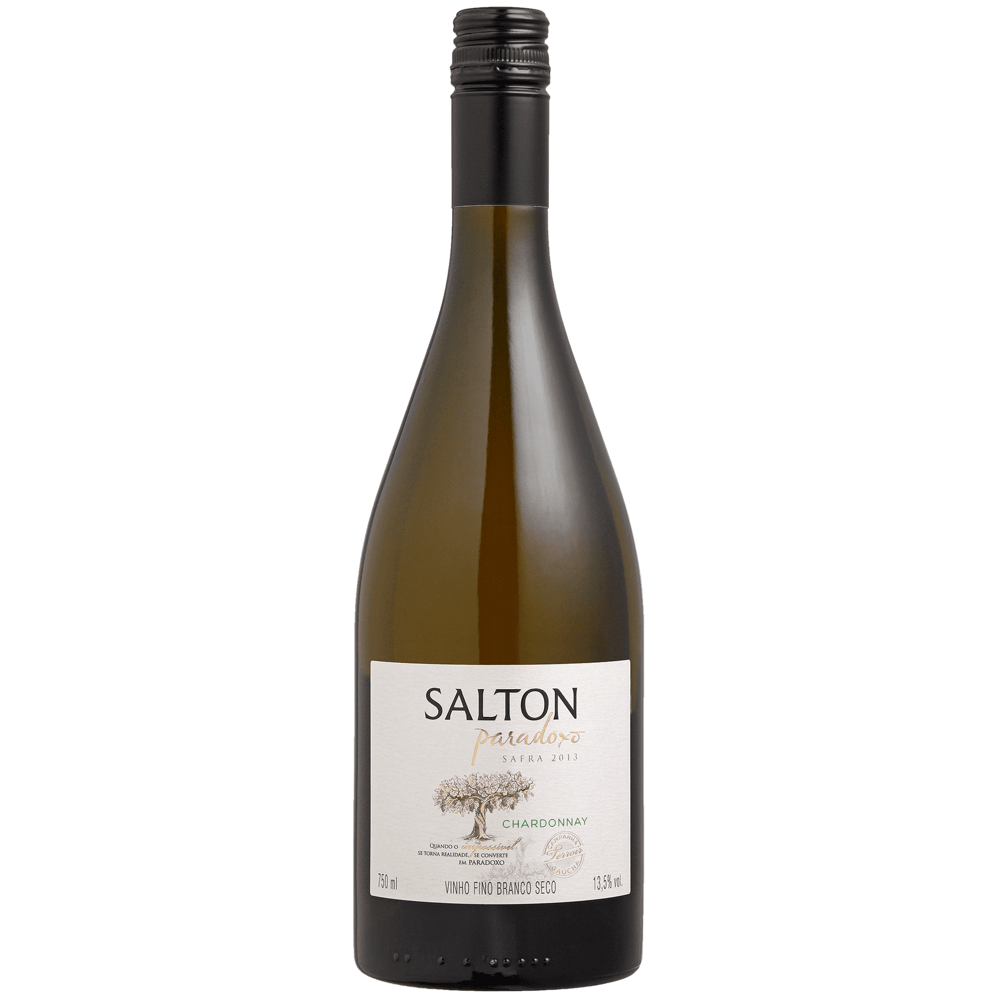 Vinho Branco Seco Chardonnay Paradoxo Salton 750ml - Salton - Espumantes do Sul