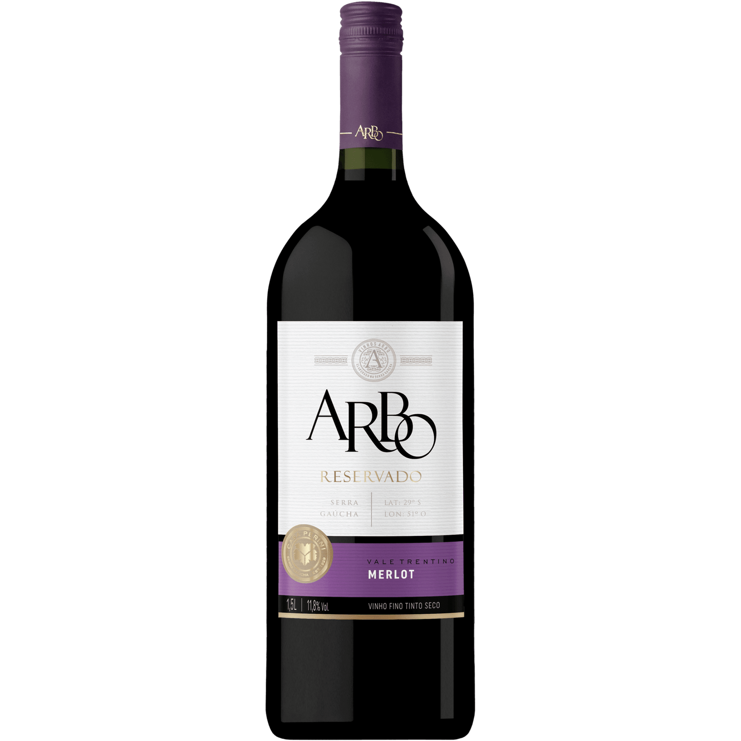 Vinho Tinto Seco Merlot Arbo Casa Perini 1,5L - Casa Perini - Espumantes do Sul