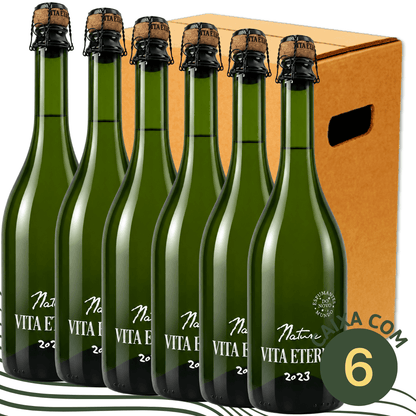 Vita Eterna Espumante Nature - Caixa com 6 - Vita Eterna - Espumantes do Sul