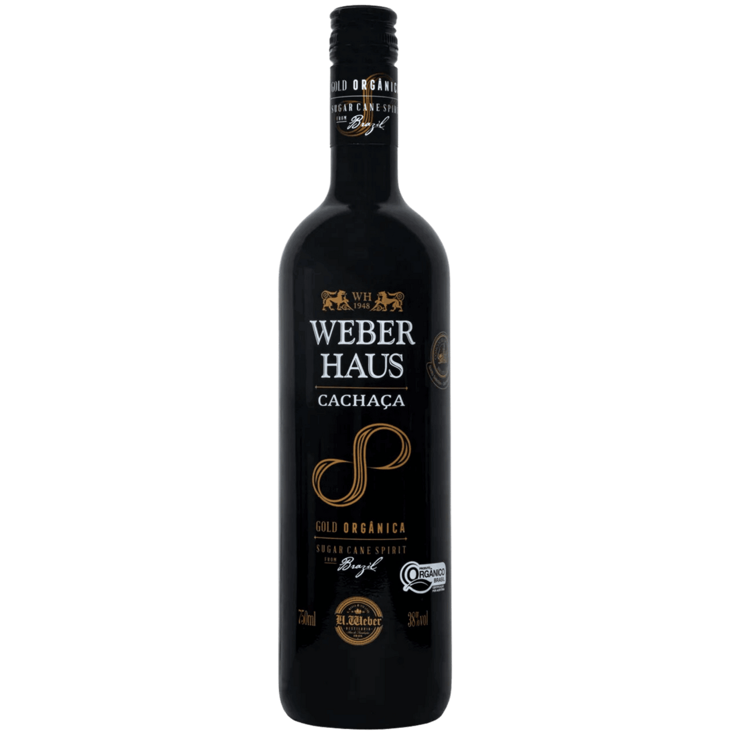 Weber Haus Cachaça Envelhecida Gold Camisa 8 Orgânica - Weber Haus - Espumantes do Sul