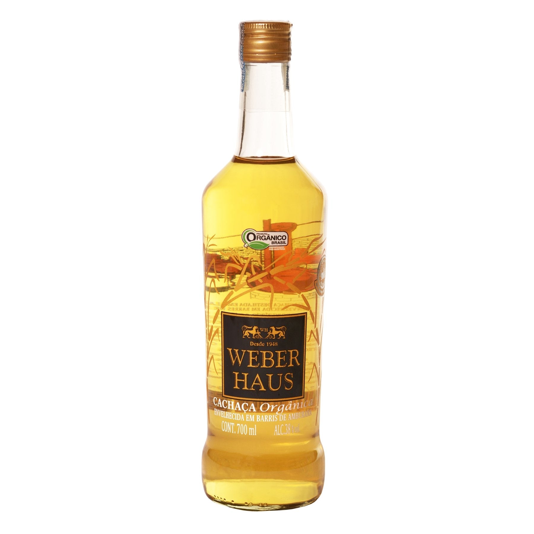 Weber Haus Cachaça Orgânica Envelhecida em Amburana - Weber Haus - Espumantes do Sul