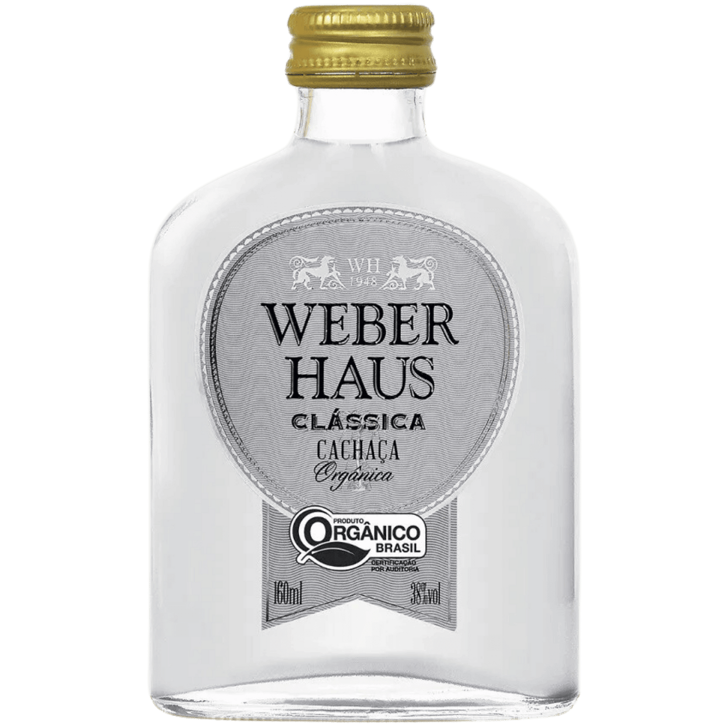 Weber Haus Cachaça Prata 160ml - Weber Haus - Espumantes do Sul