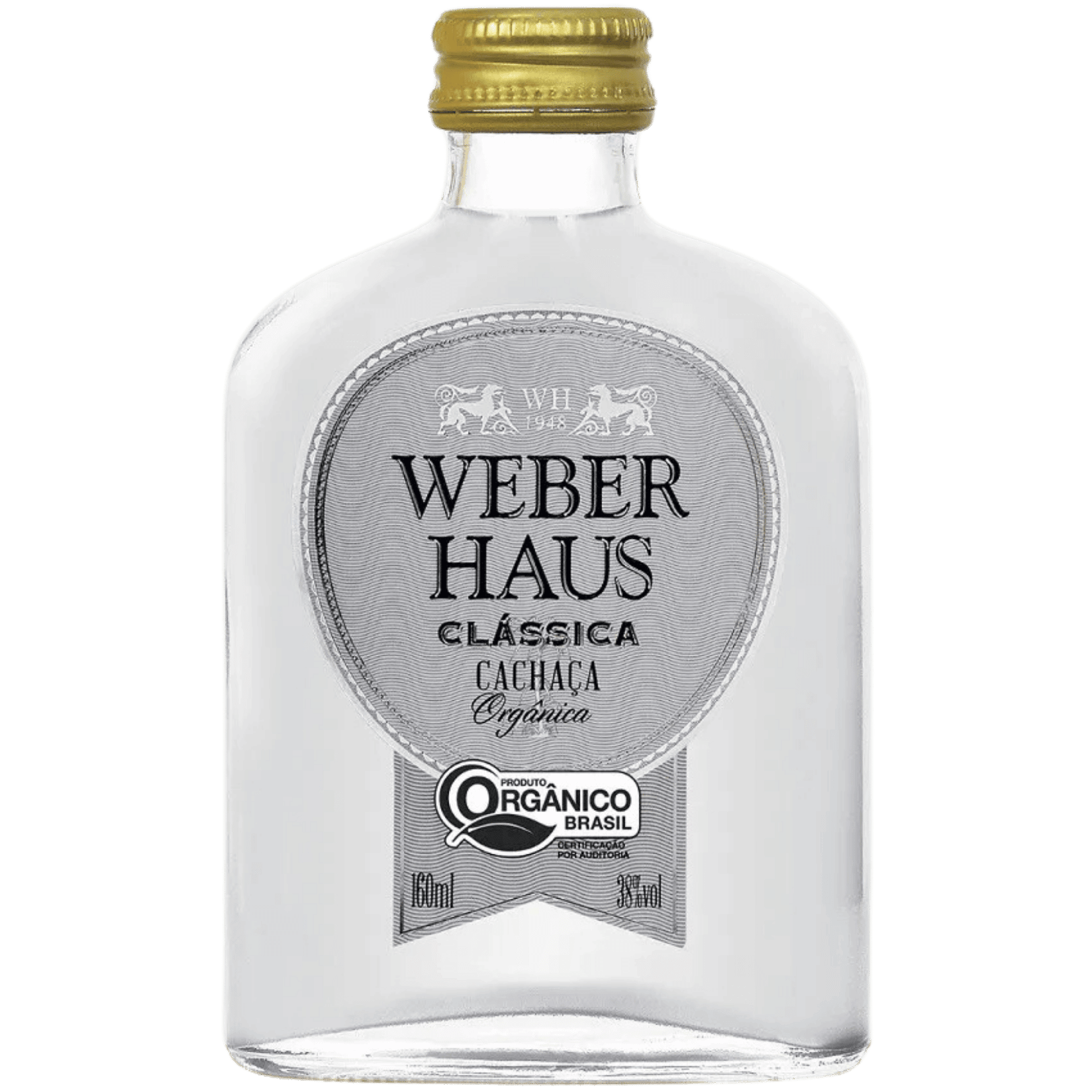 Weber Haus Cachaça Prata 160ml - Weber Haus - Espumantes do Sul