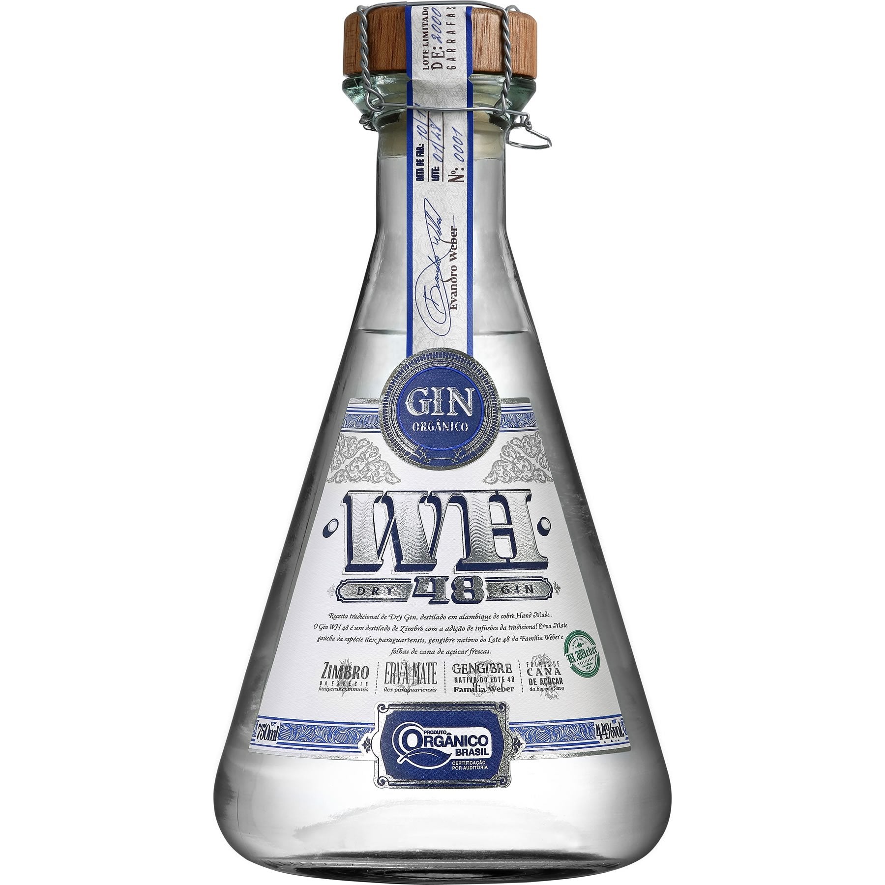 Weber Haus Dry Gin 48 Orgânico - Weber Haus - Espumantes do Sul