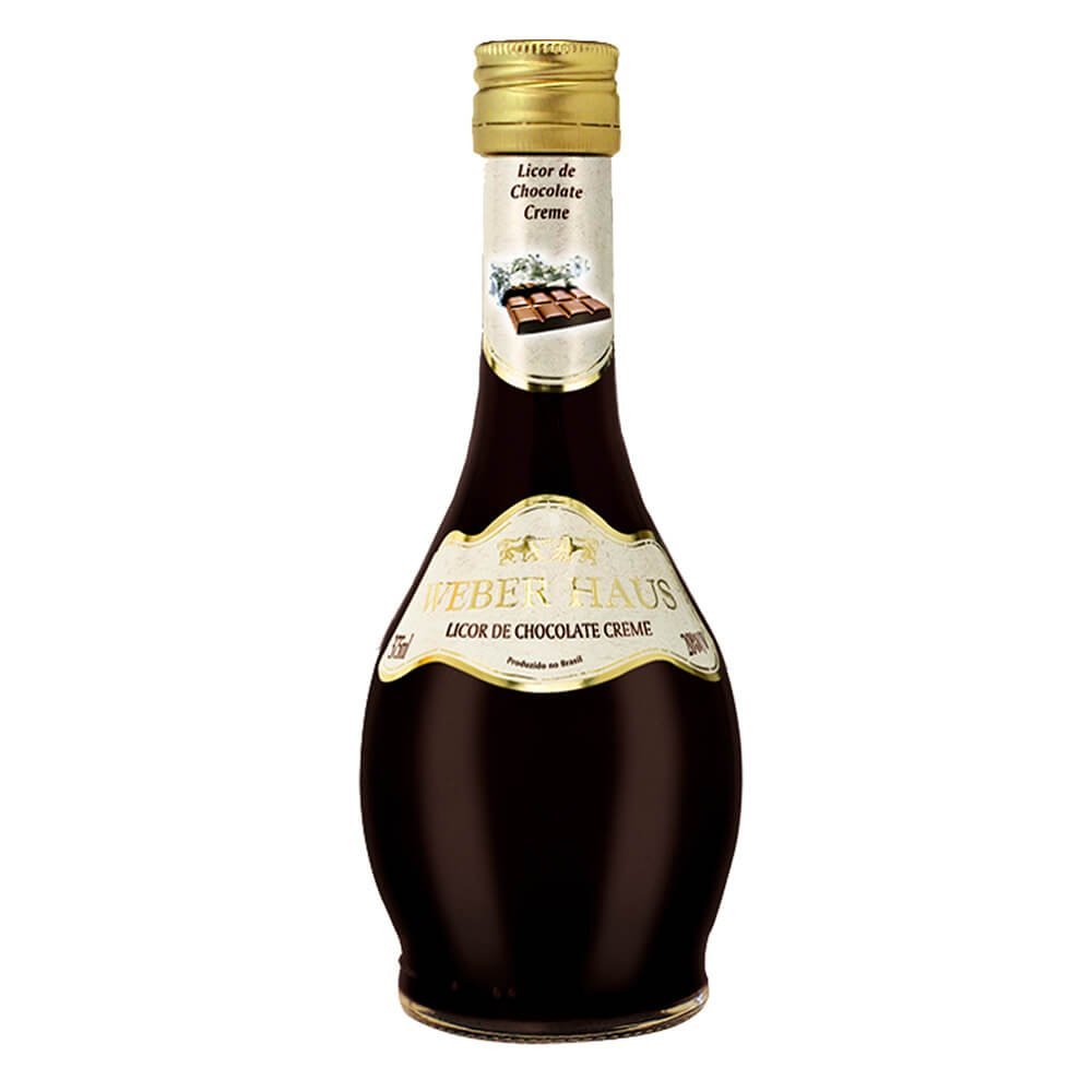 Weber Haus Licor Creme de Chocolate 375ml - Weber Haus - Espumantes do Sul