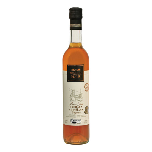 Weber Haus Licor Fino de Amburana e Cachaça Orgânico 500ml - Weber Has - Espumantes do Sul