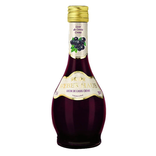 Weber Haus Licor Fino de Cassis 375ml - Weber Haus - Espumantes do Sul