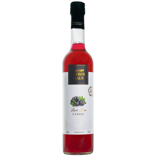 Weber Haus Licor Fino de Cassis 500ml - Weber Has - Espumantes do Sul