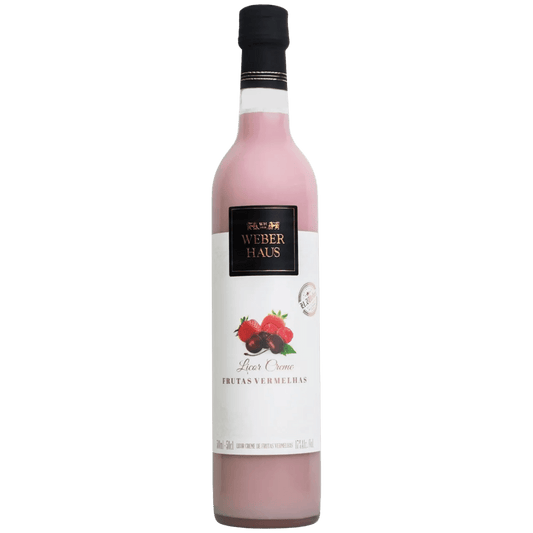 Weber Haus Licor Fino de Creme de Frutas Vermelhas 500ml - Weber Haus - Espumantes do Sul