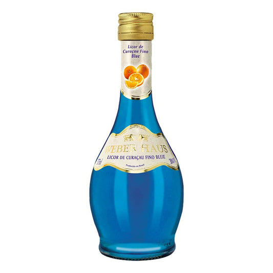 Weber Haus Licor Fino de Curaçau Blue 375ml - Weber Haus - Espumantes do Sul