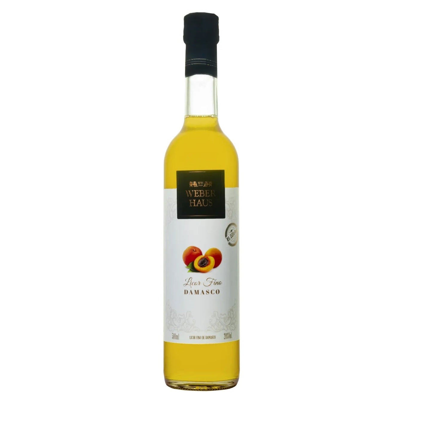 Weber Haus Licor Fino de Damasco 500ml - Weber Has - Espumantes do Sul