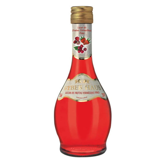 Weber Haus Licor Fino de Frutas Vermelhas 375ml - Weber Haus - Espumantes do Sul