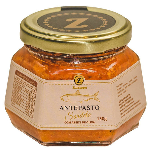 Zaccaron Antepasto de Sardela 130g - Zaccaron - Espumantes do Sul