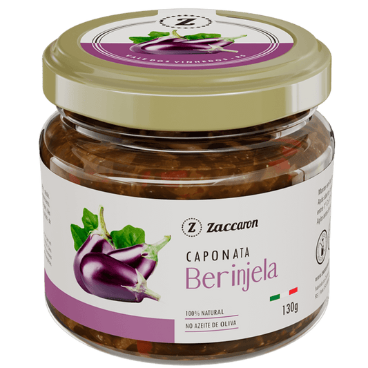 Zaccaron Caponata de Berinjela 130g - Zaccaron - Espumantes do Sul