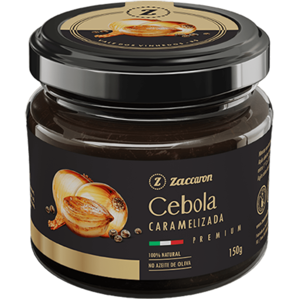 Zaccaron Cebola Caramelizada 150g - Zaccaron - Espumantes do Sul